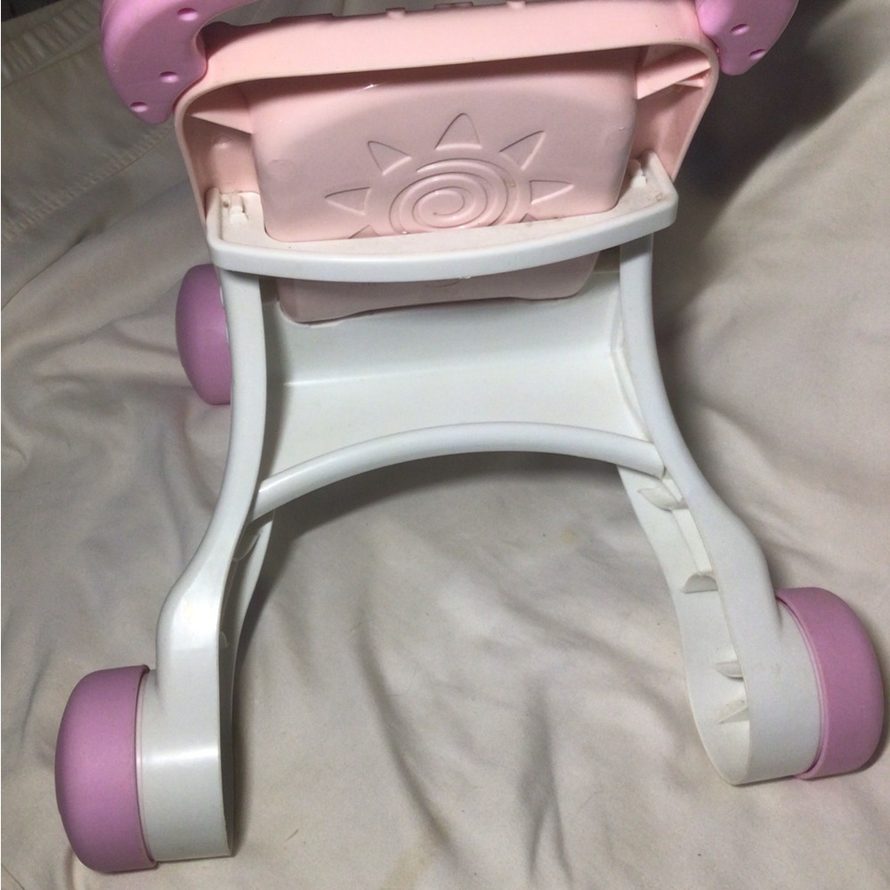 2007 Mattel Fisher Price Pretend Play Baby Doll Stroller W/ Sound toddler toy - Picture 4 of 5